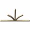 Ekena Millwork Richland Rough Sawn Timber Gable Bracket, Douglas Fir, 108"W x 58"H x 4"D x 4"F, 13/12 Pitch GBW108X58X0404RIC00RDF - alternate 4